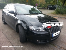 SW-DRL Scheinwerfer AUDI A3 8P 03-08 LED Tagfahrlicht black