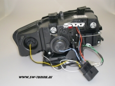 SW-DRL Scheinwerfer AUDI A4 B6 8E 01-04 LED Tagfahrlicht black