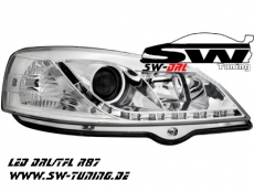 SW-DRL headlights Opel Astra G 98-04 daytime-running-lamp