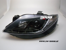 SW-DRL Scheinwerfer Seat Ibiza 6J 08-12 LED-TAGFAHRLICHT black