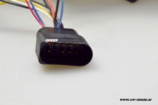 SW-DRL Scheinwerfer Seat Leon 1P 05-09 LED Tagfahrlicht black