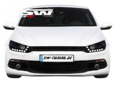 SW-DRL headlights VW Scirocco III Type 13 08-14 LED daytime-running-lamp black