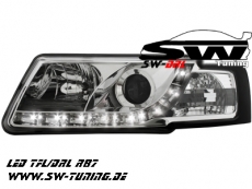 SW-DRL Scheinwerfer VW Passat 3B 96-00 LED-Tagfahrlicht chrome