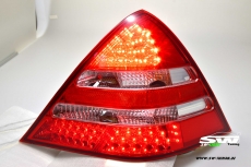 SW-Light LED Rckleuchten fr Mercedes Benz SLK R170 96-04 red/chrystal