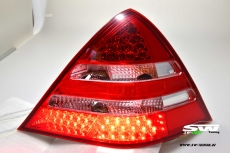 SW-Light LED Rckleuchten fr Mercedes Benz SLK R170 96-04 red/chrystal