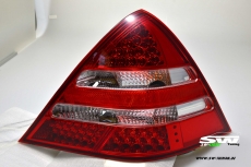 SW-Light LED Rckleuchten fr Mercedes Benz SLK R170 96-04 red/chrystal