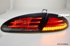 SW-Celi LED Rckleuchten fr Seat Leon 1P 05-09 black/smoke LED Blinker