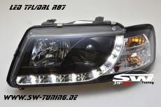 SW-DRL Scheinwerfer AUDI A3 8L 96-00 LED Tagfahrlicht R87 black