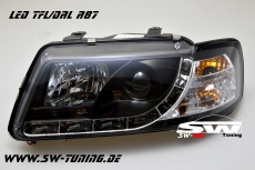 SW-DRL Scheinwerfer AUDI A3 8L 96-00 LED Tagfahrlicht R87 black