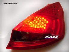 LED Rckleuchten Ford Fiesta MK7 JA8 08-13 3/5Trer red/smoke