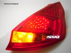 LED Rckleuchten Ford Fiesta MK7 JA8 08-13 3/5Trer red/smoke