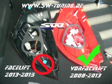 LED Rckleuchten Ford Fiesta MK7 JA8 08-13 3/5Trer red/smoke