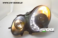 SW-Light Scheinwerfer Mercedes Benz W211 E-Klasse 02-06 Black HID