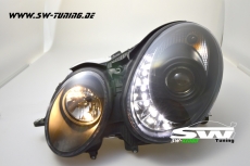 SW-Light Scheinwerfer Mercedes Benz W211 E-Klasse 02-06 Black HID
