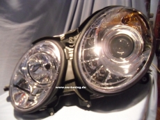 SW-Light Scheinwerfer Mercedes Benz W211 E-Klasse 02-06 chrom HID