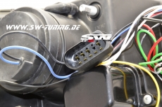 SW-DRL Scheinwerfer AUDI A6 4F 04-07 LED Tagfahrlicht black