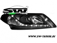 SW-Light headlights Renault Laguna II 01-10/05 LED positionlight black