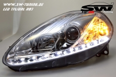 SW-DRL Scheinwerfer Fiat Grande Punto 199 08-09 Tagfahrlicht chrom