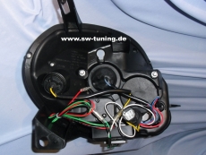 SW-DRL Scheinwerfer Fiat Grande Punto 199 08-09 Tagfahrlicht black