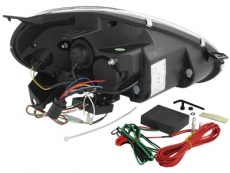 SW-DRL Scheinwerfer Fiat Grande Punto 199 05-08 Tagfahrlicht chr