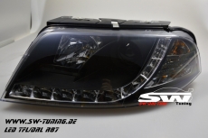 SW-DRL Scheinwerfer VW Passat 3BG LED Tagfahrlicht R87 black