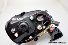 SW-DRL Scheinwerfer VW Polo 9N3 05/05-09 LED Tagfahrlicht black