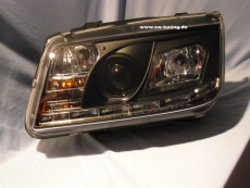 SW-DRL Scheinwerfer VW Bora 99-08 LED Tagfahrlicht R87 black