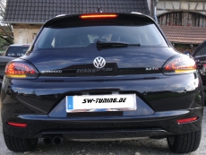 SW-Light LED taillights VW SCIROCCO III 08-14 LED indicators black/smoke