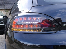 SW-Light LED taillights VW SCIROCCO III 08-14 LED indicators black/smoke