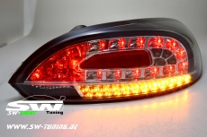 LED taillights VW SCIROCCO III 08-14 LED indicators black