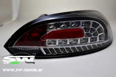 LED taillights VW SCIROCCO III 08-14 LED indicators black