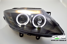 Angel Eye Scheinwerfer BMW Z4 E85 02-08 LED Standlichtringe black