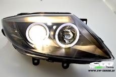 Angel Eye Scheinwerfer BMW Z4 E85 02-08 LED Standlichtringe black