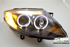 Angel Eye Scheinwerfer BMW Z4 E85 02-08 LED Standlichtringe black