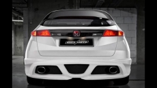 Honda Civic 2006 Heckstostange Aggressiv mit Teilegutachten