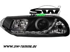 SW-Light Scheinwerfer Alfa Romeo 156 mit LED Standlicht black 97-03