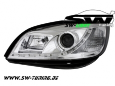 SW-Light Scheinwerfer Opel Zafira 99-05 LED Standlicht chrome