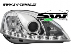 SW-Light Scheinwerfer Opel Corsa C 01-03 LED Standlicht chrom