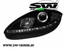 SW-Light Scheinwerfer Seat Leon 05-09 1P mit TFL-Optik black