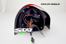 SW LED Rckleuchten fr Audi A3 8L 96-04 red/crystal