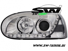SW-Light headlights VW Golf III 91-98 LED Positionlight chrome