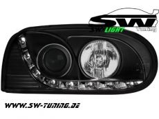 SW-Light headlights VW Golf III 91-98 with led positionslight black