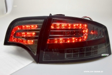 SW-Light LED Rckleuchten fr Audi A4 B7 Lim 04-08 LED Blinker smoke