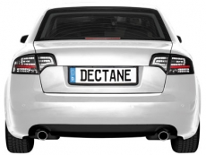 SW-Light LED Rckleuchten fr Audi A4 B7 Lim 04-08 LED Blinker black / clear