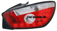 LED Rckleuchten Seat Ibiza 6J 3Trer 08-14 red/crystal