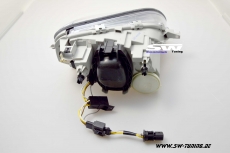 SW Klarglas Scheinwerfer fr Mercedes Benz R170 SLK 96-04 chrome