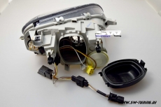 SW Klarglas Scheinwerfer fr Mercedes Benz R170 SLK 96-04 black