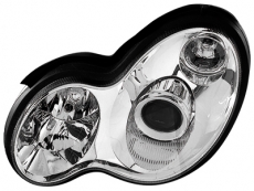 SW Scheinwerfer fr Mercedes Benz W203 C-Klasse 00-06 chrome