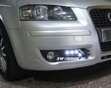 LED Tagfahrlicht fr Audi A3 8P 03-08 singelframegrill chrome