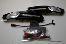 LED Tagfahrlicht Audi A4 B6 8E 2001-2004 chrome + Dimmfunktion
